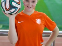 귀여운 외국인 미녀와 함께 네덜란드를 응원하자!!! ::: 